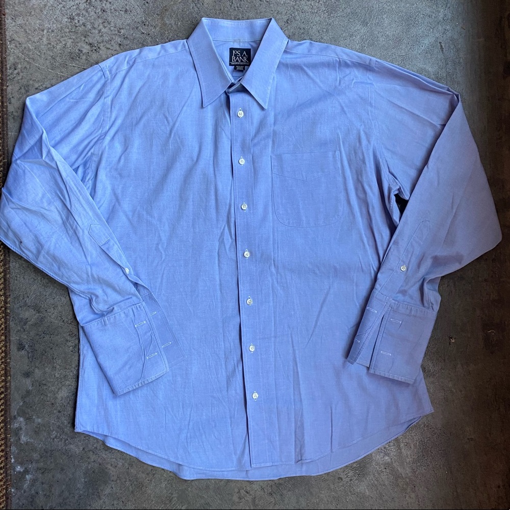 Jos. A Bank classic blue shirt